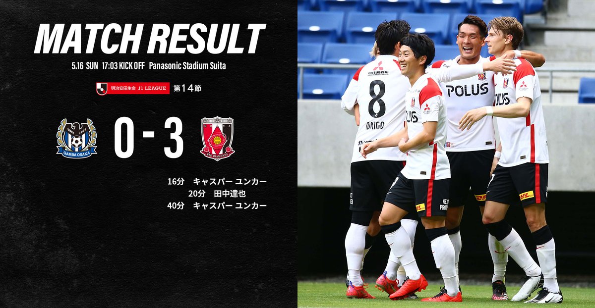 浦和レッズオフィシャル 試合結果 ガンバ大阪 0 3 前半0 3 浦和レッズ 得点者 16分 キャスパー ユンカー 分 田中達也 40分 キャスパー ユンカー 17 03 パナソニック スタジアム 吹田 Dazn Jpn でチェック T Co Zcrzb55vk2 Urawareds 浦和レッズオフィシャル 試合結果 ガンバ大阪 0 3 前半0 3 浦和レッズ 得点者 16分 キャスパー ユンカー 分 田中達也 40分 キャスパー ユンカー 17 03 パナソニック スタジアム 吹田 Dazn Jpn でチェック T Co Zcrzb55vk2 Urawareds