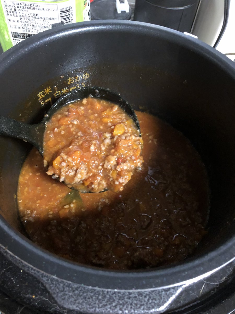 本日のミートソース 