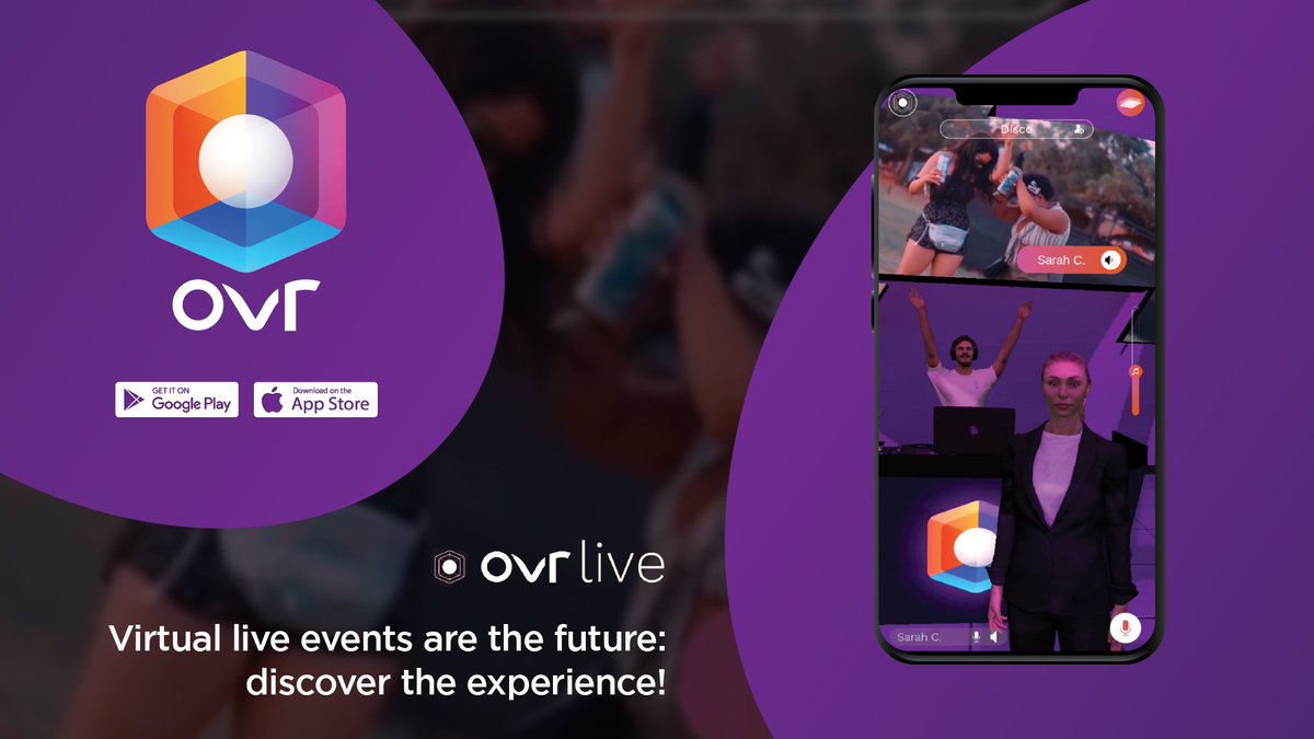OVRtheReality's tweet photo. Download the #OVR app, get your friends together, join a random/create a  group on #OVRLive, have fun and enjoy the state-of-the-art #virtual #meeting platform. 

After the meeting, give us feedback on what we should improve on.

Download the app now: https://t.co/1dENGQtleF

#AR https://t.co/myybc51WVv
