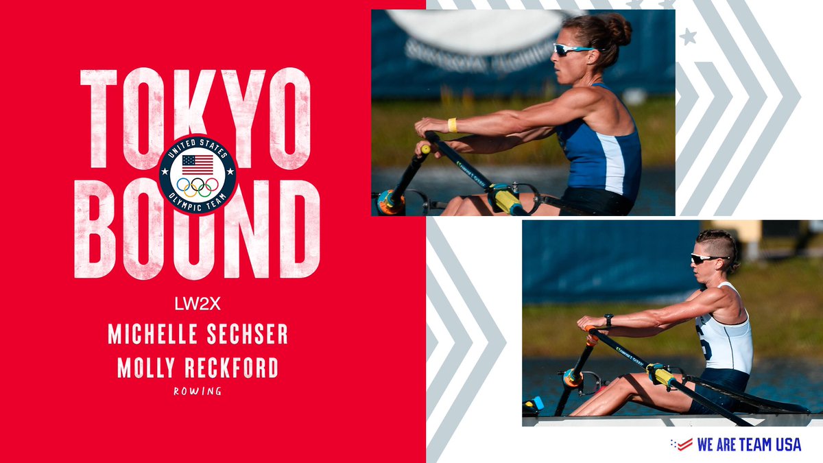Congratulations to Michelle Sechser and Molly Reckford. #tokyobound