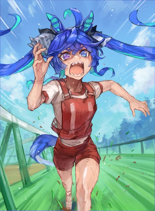 これが!!諦めないってことだああ!!!
#ウマ娘 
