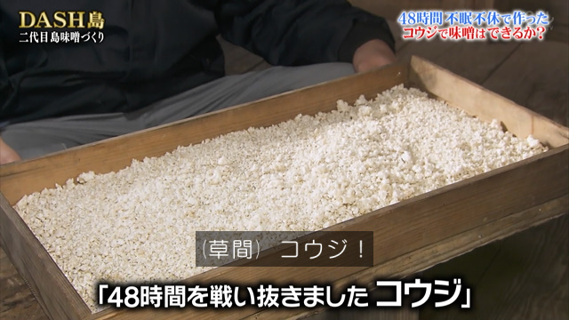 Dash島の貴重な藻塩を使い切ってsnsでプチ炎上した後輩ジャニーズ2人が味噌づくり 城島リーダーは豆腐を作るが 鉄腕dash Togetter