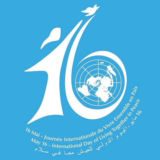 Nous célébrons aujourd'hui la Journée Internationale du Vivre Ensemble en Paix. Initiative de l'Algérie adoptée par l'ONU pour la promotion de la #Tolérance, du #Dialogue, de l'#inclusion, de la #Solidarité et de la #Paix