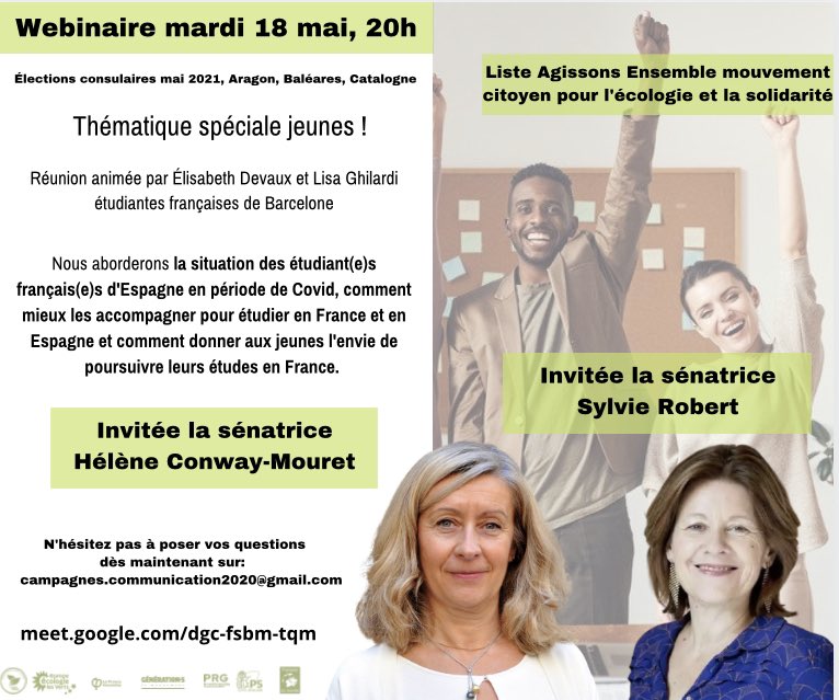 BerreRenaud's tweet photo. À ne pas manquer https://t.co/w95PtMTFQM 💻
.
.
.
.
.
#webinaire #conference #senatrices #jeunes #jeunesse #campagne #leberre #consulaire21 #espagne https://t.co/QyputZXYFr