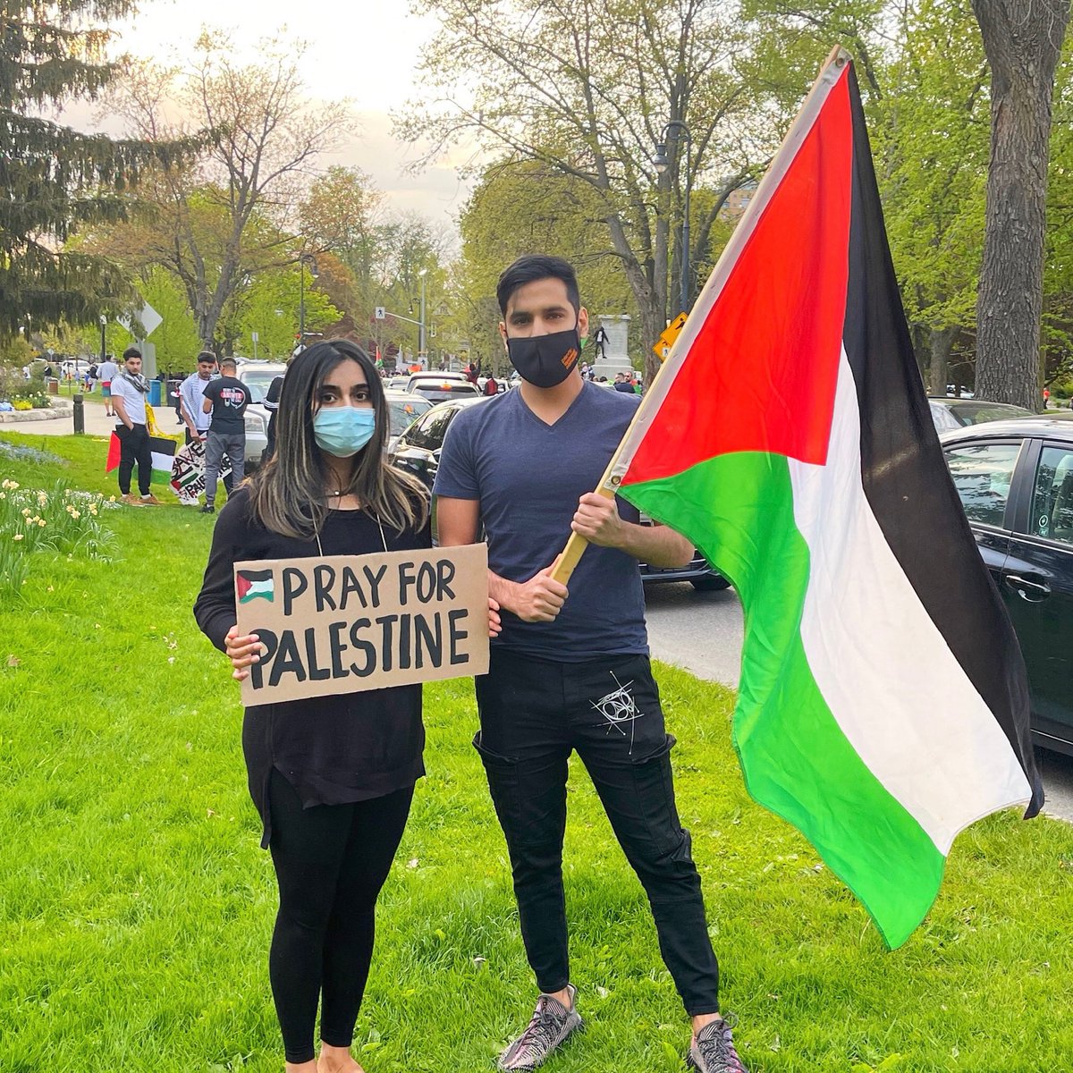 You don’t have to be a Muslim to stand up for Palestine, you just need to be human 🙏