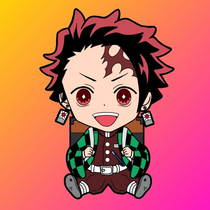 nisky（にすきー）さんがTwitterに投稿した竈門炭治郎(鬼滅の刃)のイラスト。