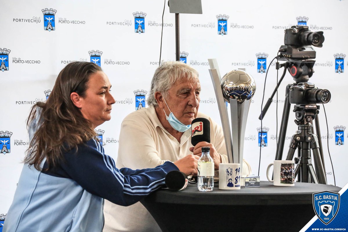 SCBastia's tweet photo. 𝐈 𝟒𝟎 𝐀𝐍𝐍𝐈 𝐃𝐈 𝐀 𝐕𝐈𝐓𝐓𝐎𝐑𝐈𝐀 🏆

3ème et dernière partie de l’émission sur #SCBTV et NRJ Corse ! 🎥

👉 https://t.co/i9AOFfgEqx https://t.co/3ItQZOuz8t