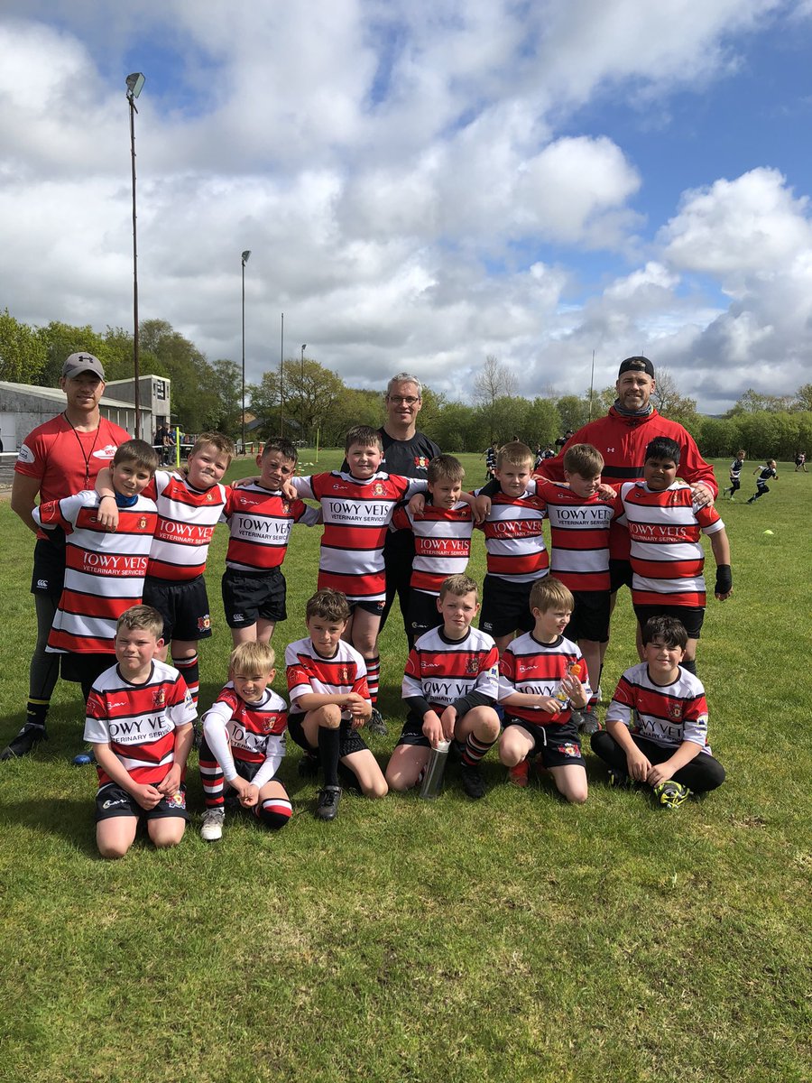 Great game today for the U9’s 👌 thanks to <a href="/TycroesJuniors/">Tycroes Junior Rugby</a>