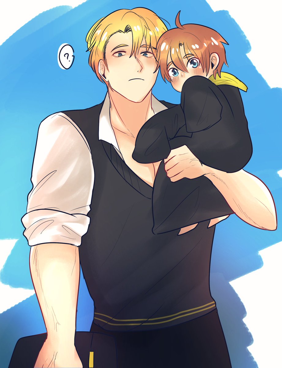 Nathaniel_HGWZ's tweet photo. #WeeklyTask02

[Daddy Nathan and his son, Benton]
[น้ำยาหมดฤทธิ์แล้วว อุ้มน้องได้!!!] https://t.co/7SCp03y0yq