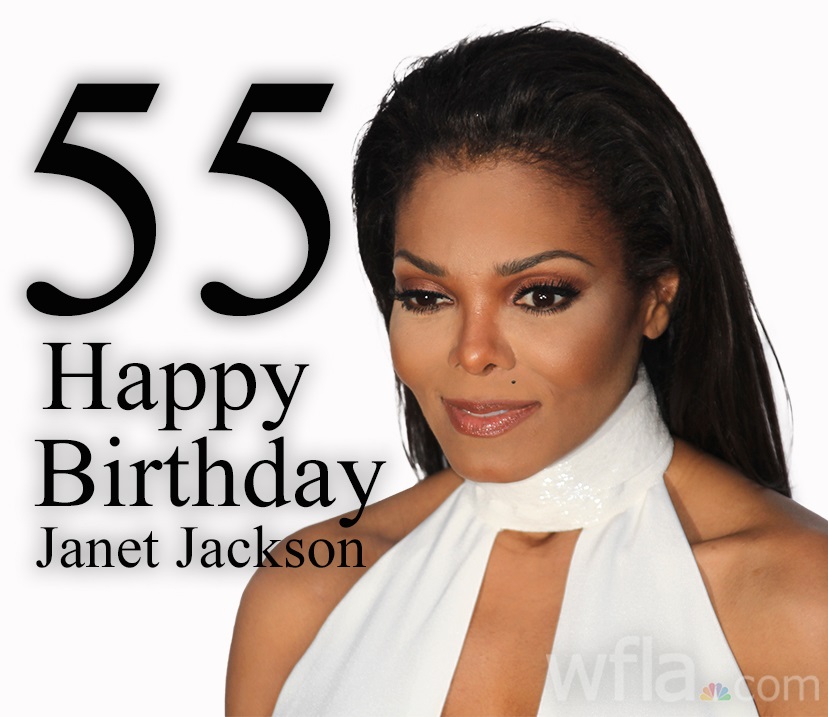 Join us in wishing a happy 55th birthday to triple threat and pop icon Janet Jackson!  