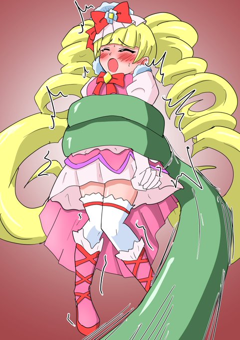 リクエストにてキュアマシュリをみしみし。
今回は太触手 