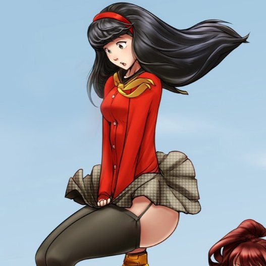 Rise Kujikawa as Shazam lifting Yukiko Amagi Commission (2021)#Persona4 #Sh...