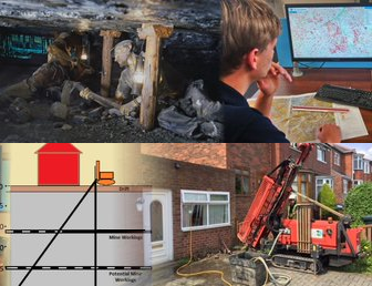 Geoinvestigate's tweet photo. #Geoinvestigate's expert #coal #mining #risk #assessment #CMRA team tackle a complex former #colliery site. 24 #mineentries all #mineshafts up to 400m deep and mostly untreated. #Shallow #mineworking also present. #Siteinvestigation to follow to refine 'zones of influence'. https://t.co/v12UXqqNa7