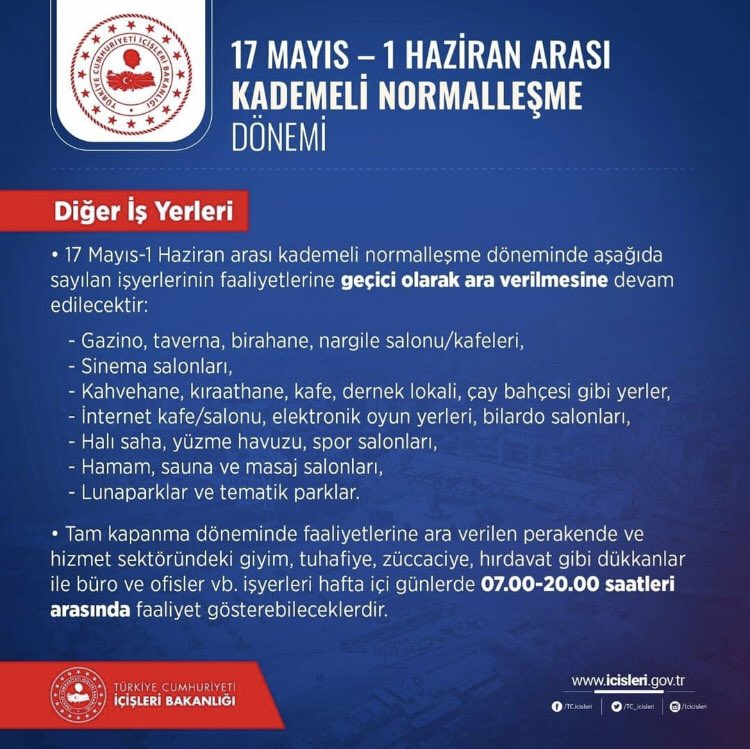EbAveyn's tweet photo. Kademeli Normalleşmenin Kuralları ! https://t.co/b1LkcbDUa4