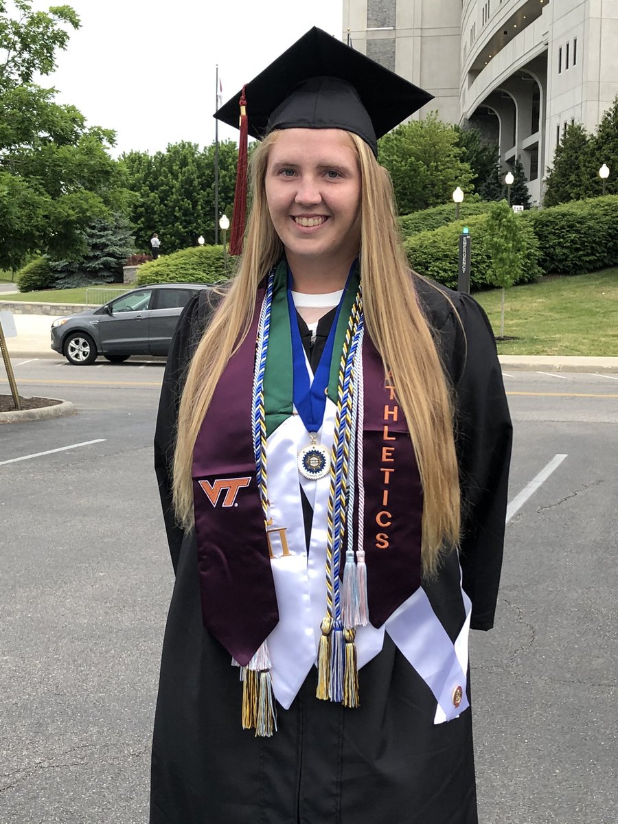 Proud of my Hokie!
#HokieGrad