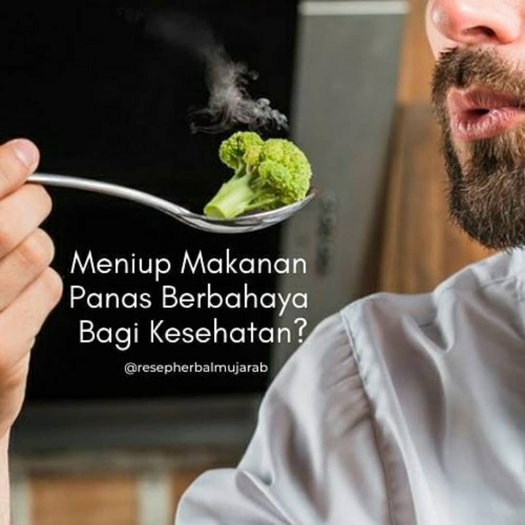 Dengan meniup makanan, H20 (air) dan CO2 ikut turun ke makanan, menyebabkan terbentuknya asam karbonat. Ini senyawa kimia yg dapat menyebabkan munculnya penyakit jantung.⁣
⁣
satu lagi penyakit yg gak disangka timbul akibat kebiasaan buruk yg sederhana ini adalah batu ginjal.⁣