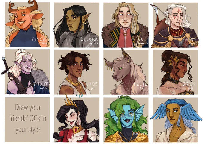 I'm gonna collect everyone's OCs just you wait 