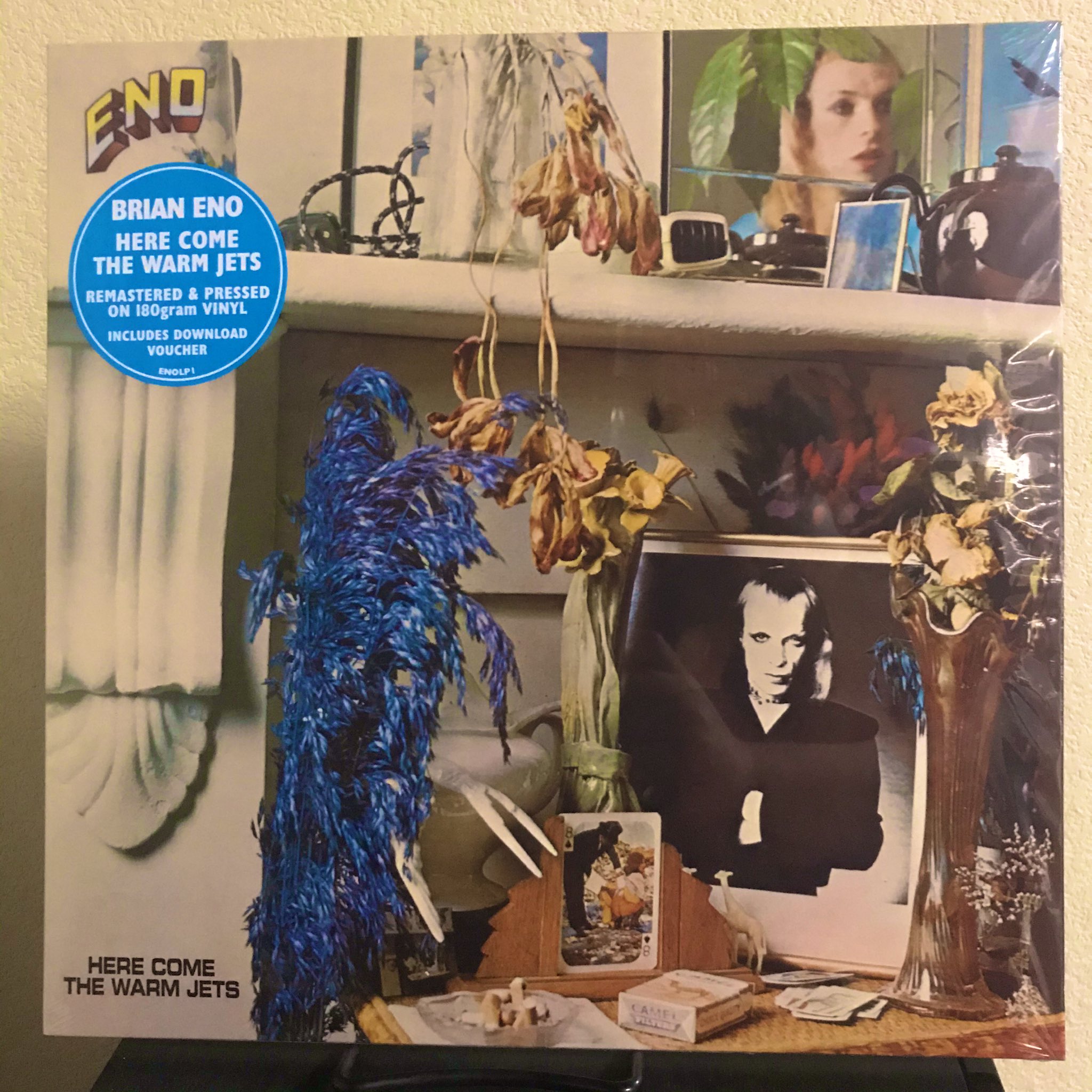 Brian Eno, one day late, happy 73th birthday Here Come the Warm Jets  