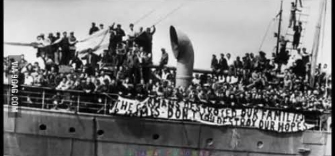 Mr_UsmanAnsari's tweet photo. When Jews were kicked out of every countries in Europe then Palestine was the only country who welcomed them as refugees with no cloths and Shoes, help and support the helpless jews. And today they claim Palestine belongs to them.

#StandwithPalestine #PalestineBleeding https://t.co/DKOr6lsxIT