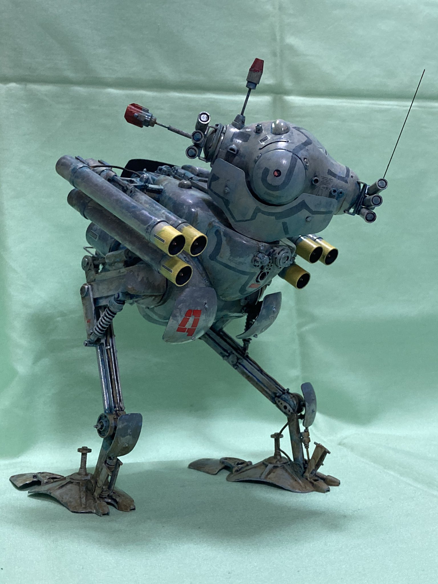 新品未開封 マシーネンクリーガー 陸戦ガンス 配線の終わりが、始まりを知らせる最高のプラモデル／マシーネン