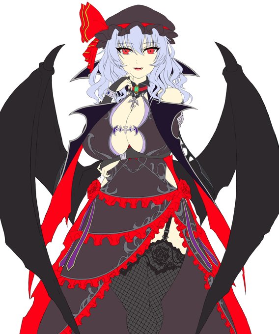 大人なレミリア作成経過。
ベタ塗り大体終了。後から多少デザイン変更するかもですが、一段落して安堵してます。
#東方 #東方Project  
#絵師さんと繋がりたい #絵描きさんと繋がりたい
#イラスト好きな人と繋がりたい #イラストレーターさんと繋がりたい #絵柄が好みって人にフォローされたい 