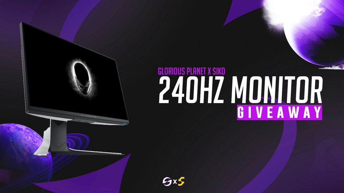 LuminoxPlanet's tweet image. 🚨GIVEAWAY TIME 🚨

@Glorious_Planet  and @SikoEsports  are giving away a 240hz Alienware Gaming Monitor!

How you can participate:

- Follow @SikoEsports 
- Follow @Glorious_Planet 
- Retweet &amp;amp; Tag 2 friends

🍀Goodluck!

  #TakingOff 🚀