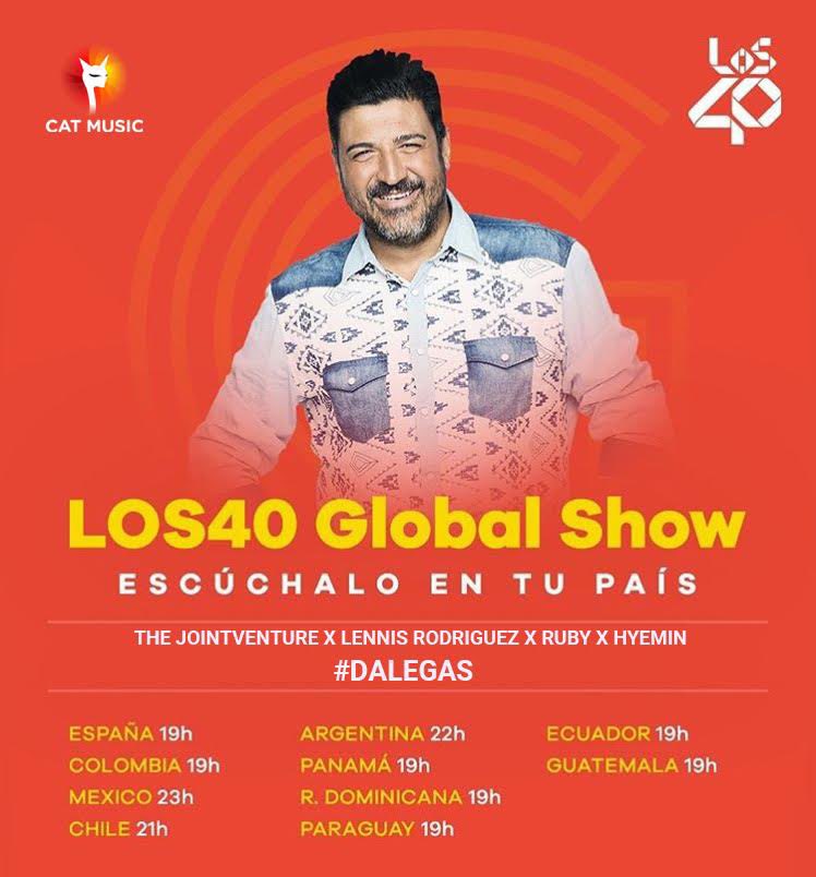 Este domingo estrenamos con el mismísimo <a href="/TonyAguilarOfi/">Tony Aguilar</a> #DaleGas 
🇪🇸🇩🇴🇷🇴🇰🇷 <a href="/CatMusicRomania/">Cat Music</a>