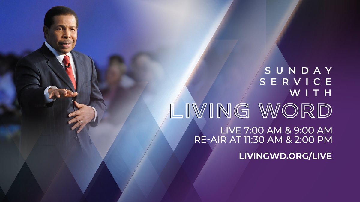 Good Morning! Join us now for Sunday Morning Worship Service! livingwd.org/live #LWCCOnline