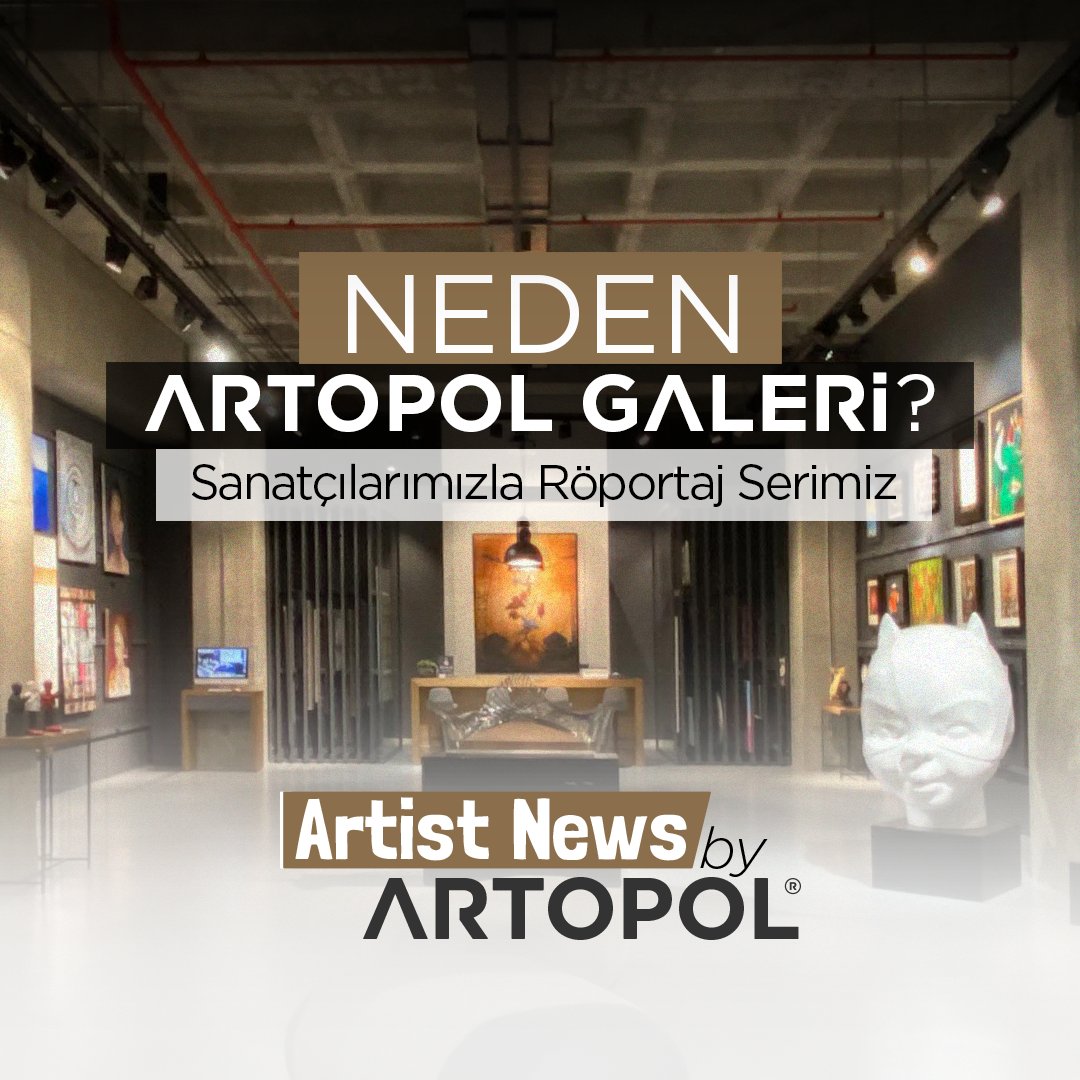 artopol_gallery's tweet photo. Artist News by Artopol-Sanatçılarımızla röportaj serimiz bu hafta Yunus Çermik ile devam ediyor.-Samimi ve dolu dolu sohbetimizde neden Artopol’le çalıştıkları, sanatları ve sanat piyasası dahil bir çok konuda konuştuk.-Röportajı okumak için bio’daki linkten 👉🏻News by Artopol 👈🏻 https://t.co/FpLBEPOJo5