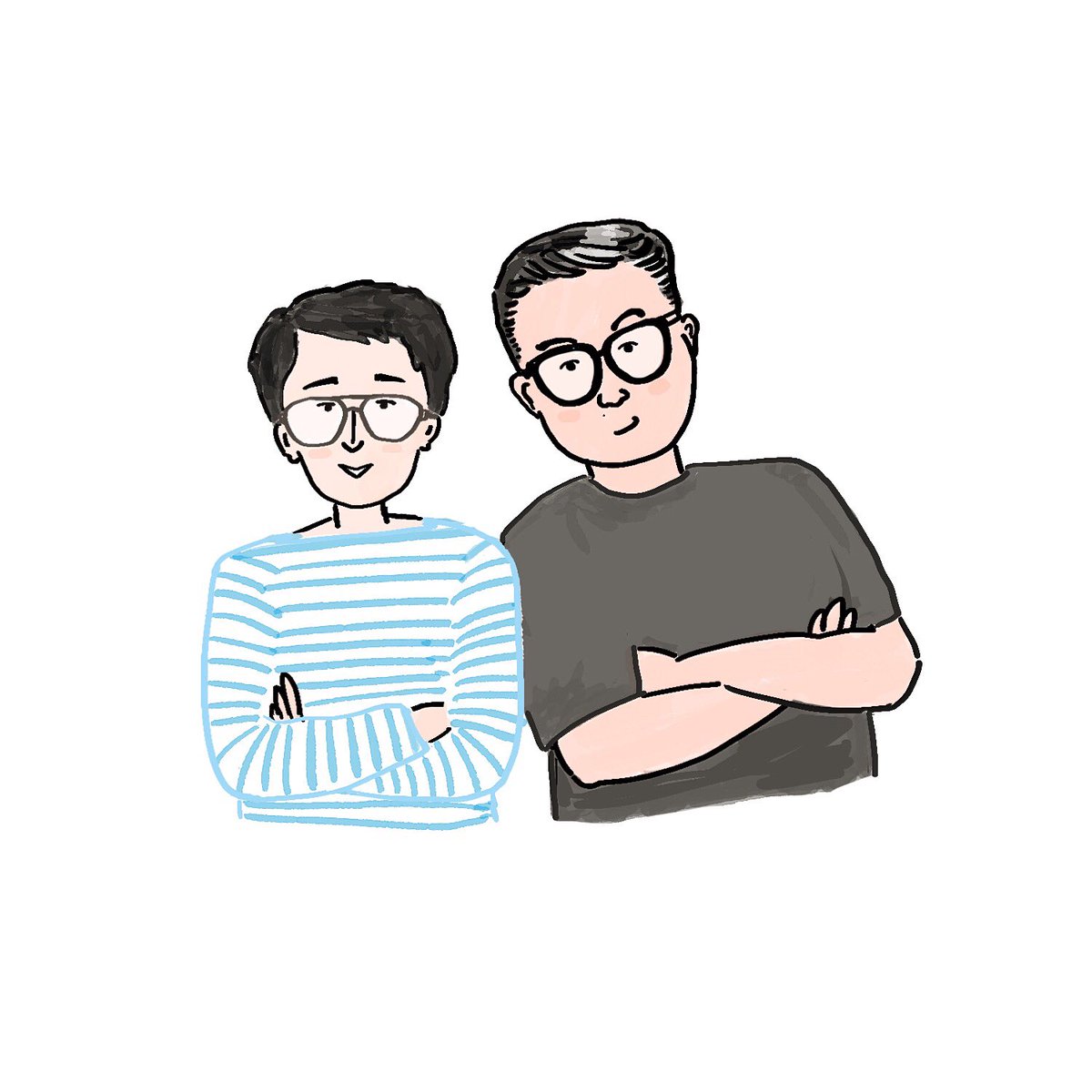 Nao シソンヌさん じろうさんのパソコンが壊れて バックアップ 取ってなかったからネタ帳全部飛んでしまったらしいです その後が心配 イラストのバックアップ私も取っておこう イラスト イラストレーション シソンヌ 芸人 人物イラスト 挿絵