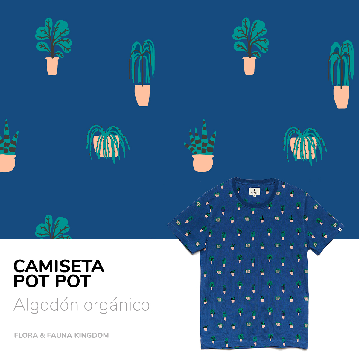 Tiwel_Spain's tweet photo. 🌵🌿🍃 The good spring weather has sprung with this adorable #BotanicalTee "Pot Pot"!

#macetas #pots #summertee #plantas #botanicalfashion #organicclothing #sustainablefashion #naturalfibers #slowfashion #naturalclothing #ecochic #botanicalprint #flowerpots #tiwel https://t.co/BimOorGMuQ