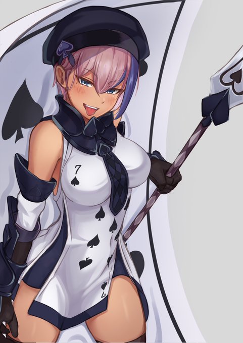 ♠のトランパートさん妄想絵!
#魔物娘図鑑二次
#MonsterGirlEncyclopedia 