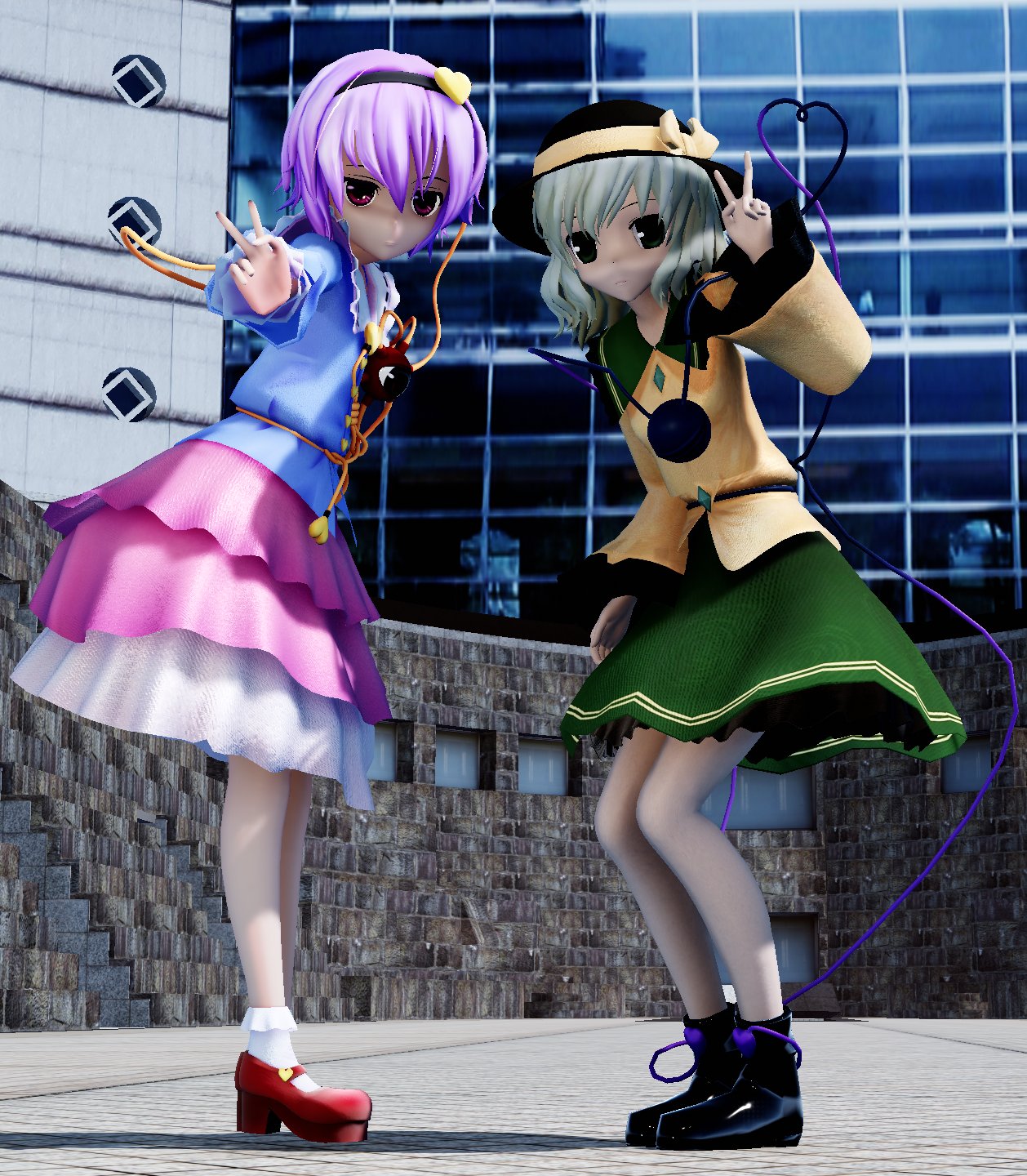 تويتر Junbow15 على تويتر 古明地姉妹 東方mmd にがもん式 古明地さとり エボシ式 古明地こいし ポーズはkeitel様よりお借りしました T Co v12xg2yo T Co G4z3ggeapg