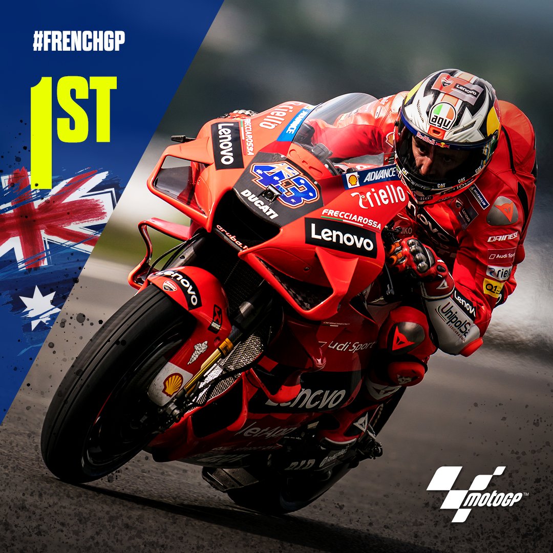 Australian Motogp Back To Back Wins For Jackmilleraus The Aussie Delivered A Mixed Conditions Masterclass At The Frenchgp Motogp T Co 6gxfw23wl0