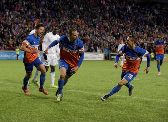 Here we are, <a href="/fccincinnati/">FC Cincinnati</a> fam. Rewriting history yet again. Honor to all those who have helped us pave the way through the doubters. Enjoy the day. Enjoy the moment. A new beginning. <a href="/TQLStadium/">TQL Stadium</a> <a href="/MLS/">Major League Soccer</a> #FCCincy