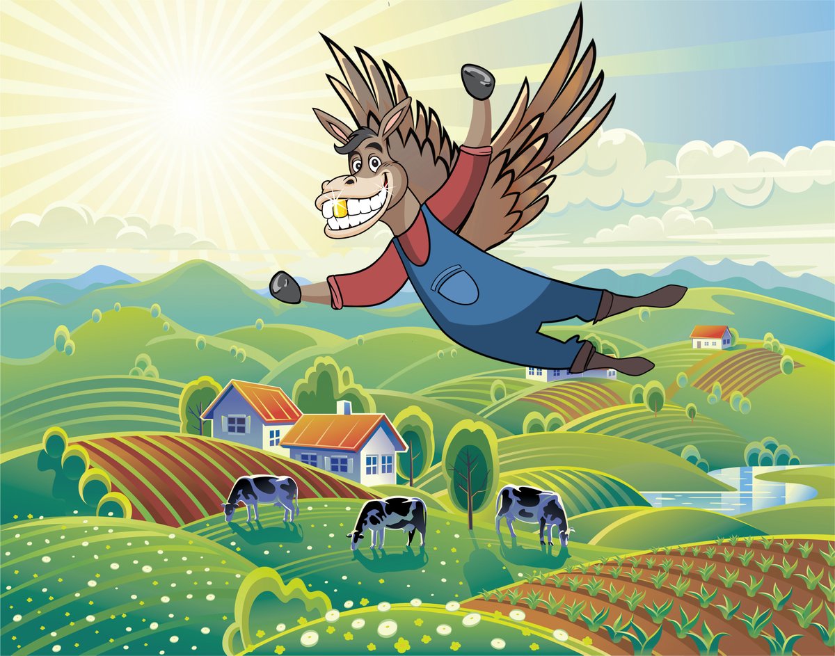 Who said Don-key's cant fly? #DON #Don_key_finance #DeFi #YieldFarming