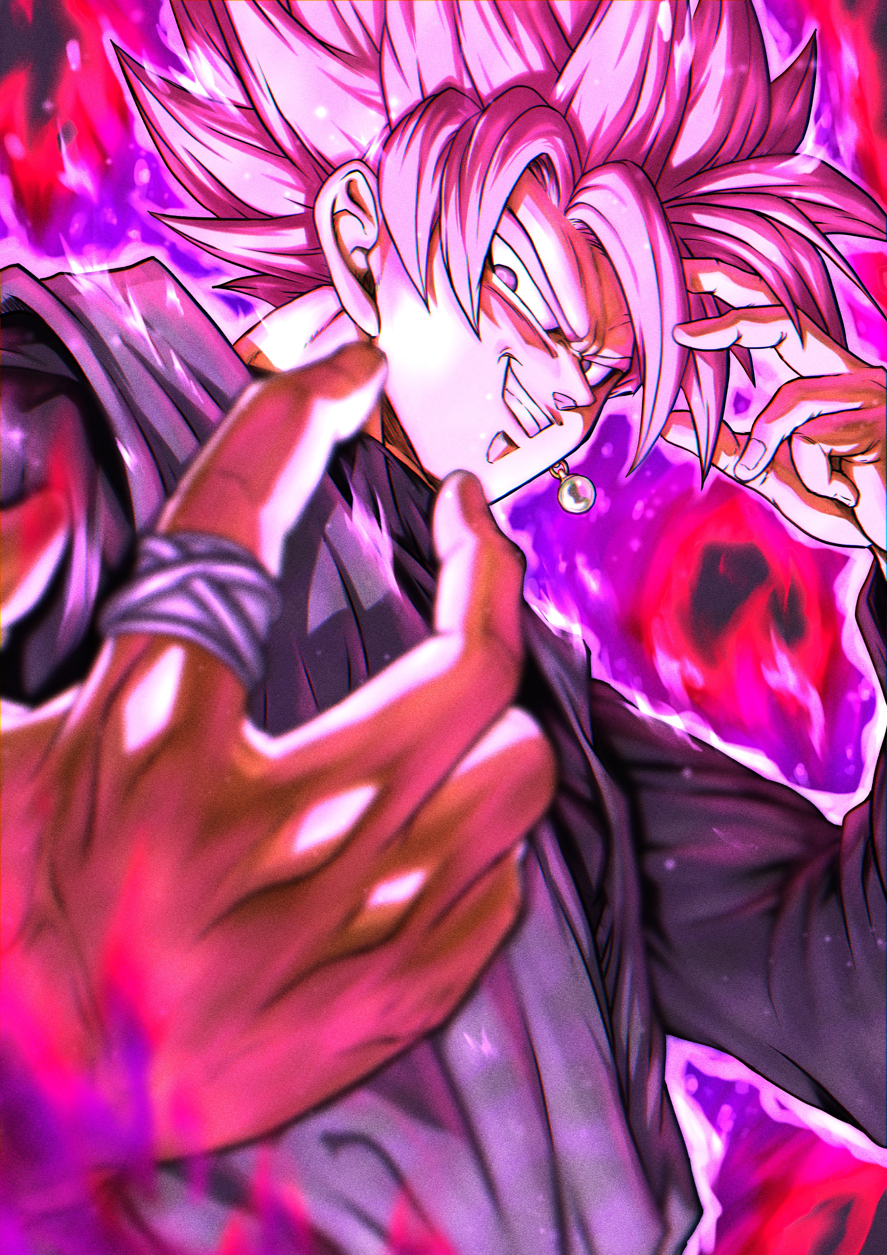 ライでいん どうだ この色 美しいだろ ドラゴンボール スーパーサイヤ人ロゼ T Co Nrvdgbvquw Twitter