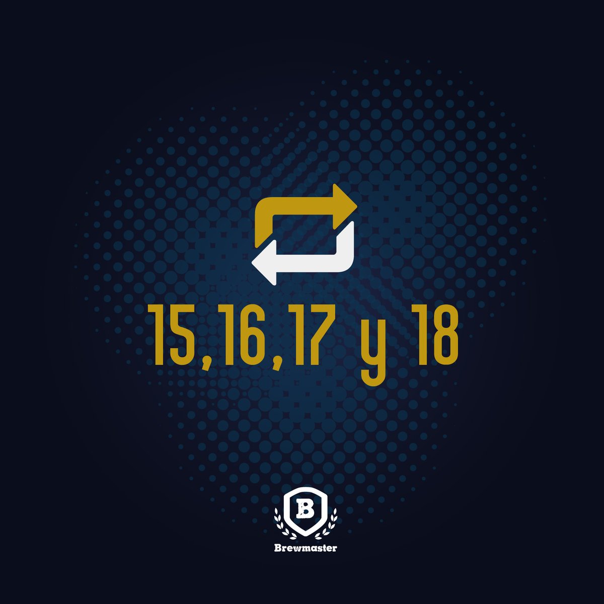 Volvemos BEERTUAL, acorde a las circunstancias.
🏁15, 16, 17 y 18 de Septiembre. SI, UN DIA MAS!!!😍
...y como siempre, será distinto 😎
Lúpulo, Malta, Leva, Agua y
VOS = 5to elemento = 5to Congreso Internacional de Cerveza Artesanal #brewmaster2021
@FernandoMuroMgp <a href="/mardelplata/">Turismo Mar del Plata</a>