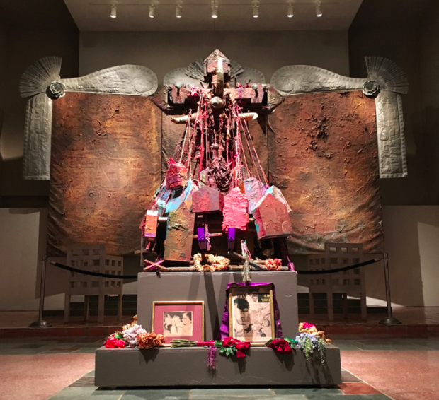 Saint Louis University’s Museum of Contemporary Religious Art is home to Michael Tracy’s Cruz to Bishop Oscar Romero, Martyr of El Salvador. You can watch the sculpture come to life as an incredible  conservation team worked to restore the piece at slu.edu/mocra/exhibiti…