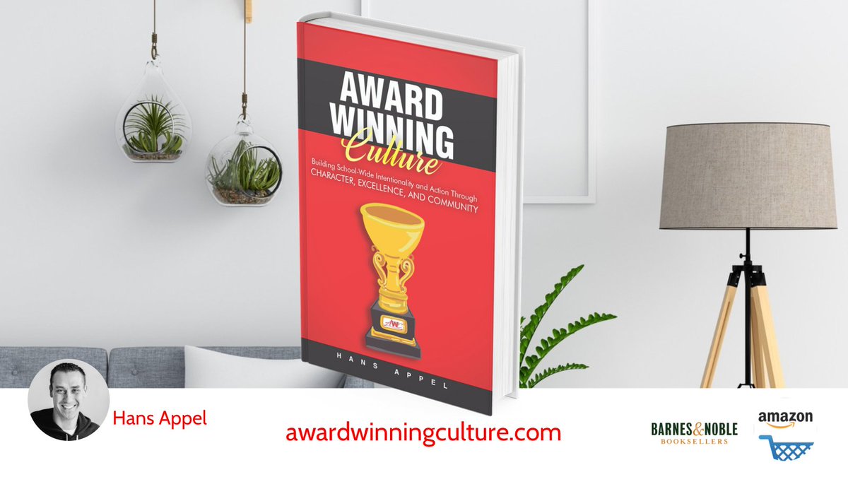 Looking to revamp your school culture and climate? Learn how to renovate your learning space with #AwardWinningCulture Grab a copy on: Amazon: amzn.to/2HXu1Qw B/N: bit.ly/34MaBaz Signed Copies or Bulk Orders: bit.ly/3ehLfEl #InspiringJOY