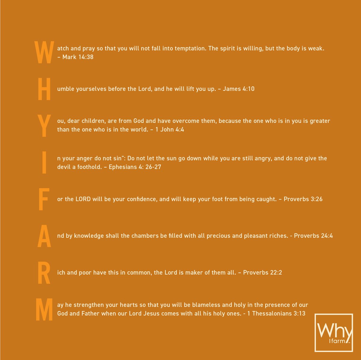 some prayers before you plant. 
#whyifarm #sundayschool