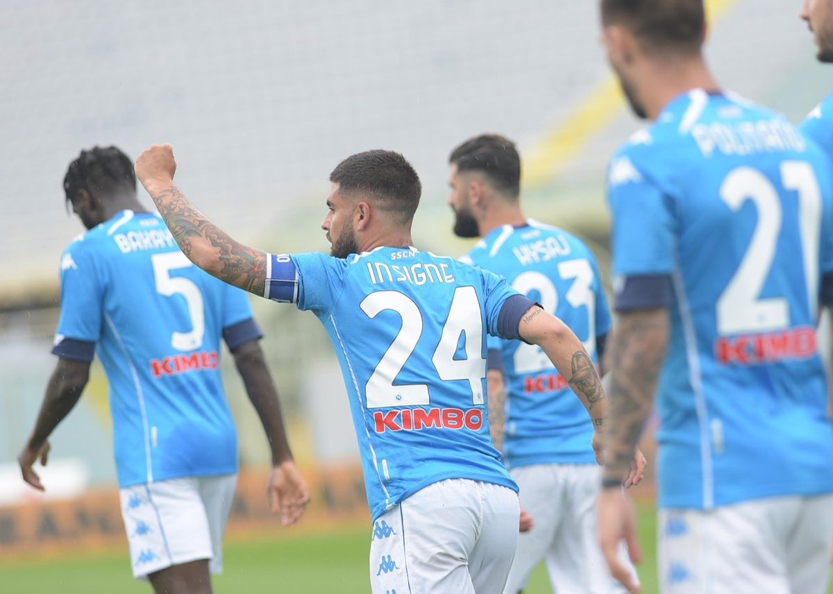 💪🏻💙 #ForzaNapoliSempre