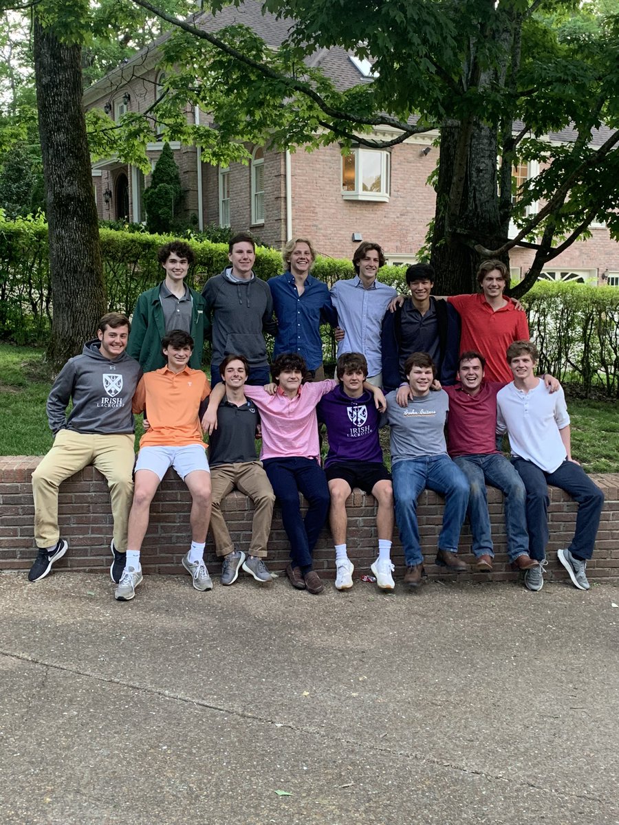 Seniors, congratulations on your graduation yesterday and the hard work you put into the last 4 years! You will be missed! As always, #GoIrish  🍀🥍🍀