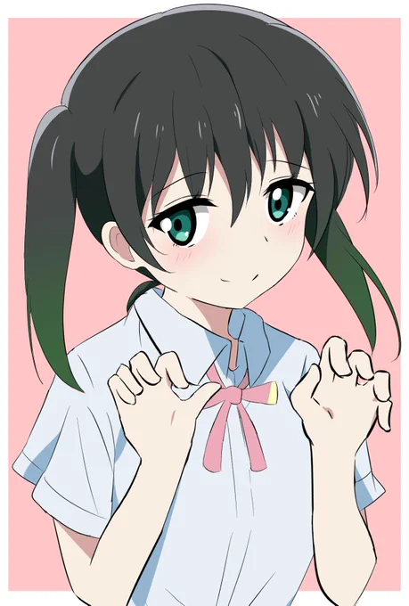 高咲侑、命名1周年おめでとうの楽描き #虹ヶ咲 #高咲侑