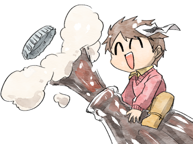 驚愕 劣情催しマンのイラスト