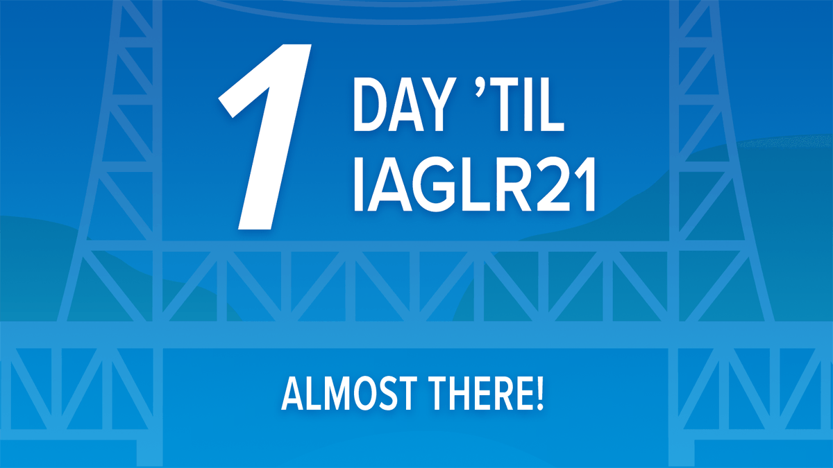 #IAGLR21 gets underway tomorrow! 600+ attendees, 375 oral and poster presentations, 33 sessions, 13 exhibitors, 4 workshops, 3 keynotes....It's shaping up to be 1 great conference! We can't wait to see you! Media welcome! bit.ly/3bPv6GM #GreatLakesSci