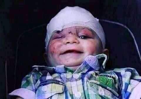 Şu günahsız çoçuk hangi terör faaliyetinde bulunarak tüm dengeleri bozmuş olabilir? 
#HopeToGaza