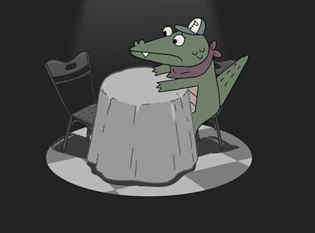 LilDudesDaily's tweet photo. today's little dude of the day is pat from later alligator! (he/him) https://t.co/ZFVFY0UEXs