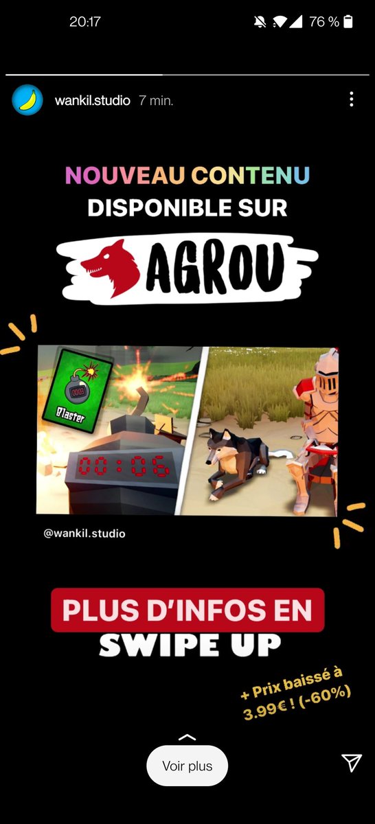 terracid's tweet photo. j'ai demandé à laink s'il pouvait faire une story insta pour agrou, depuis tout à l'heure je suis explosé de rire on dirait un spam d'une arnaque de chez Wish https://t.co/lLjKe395iU