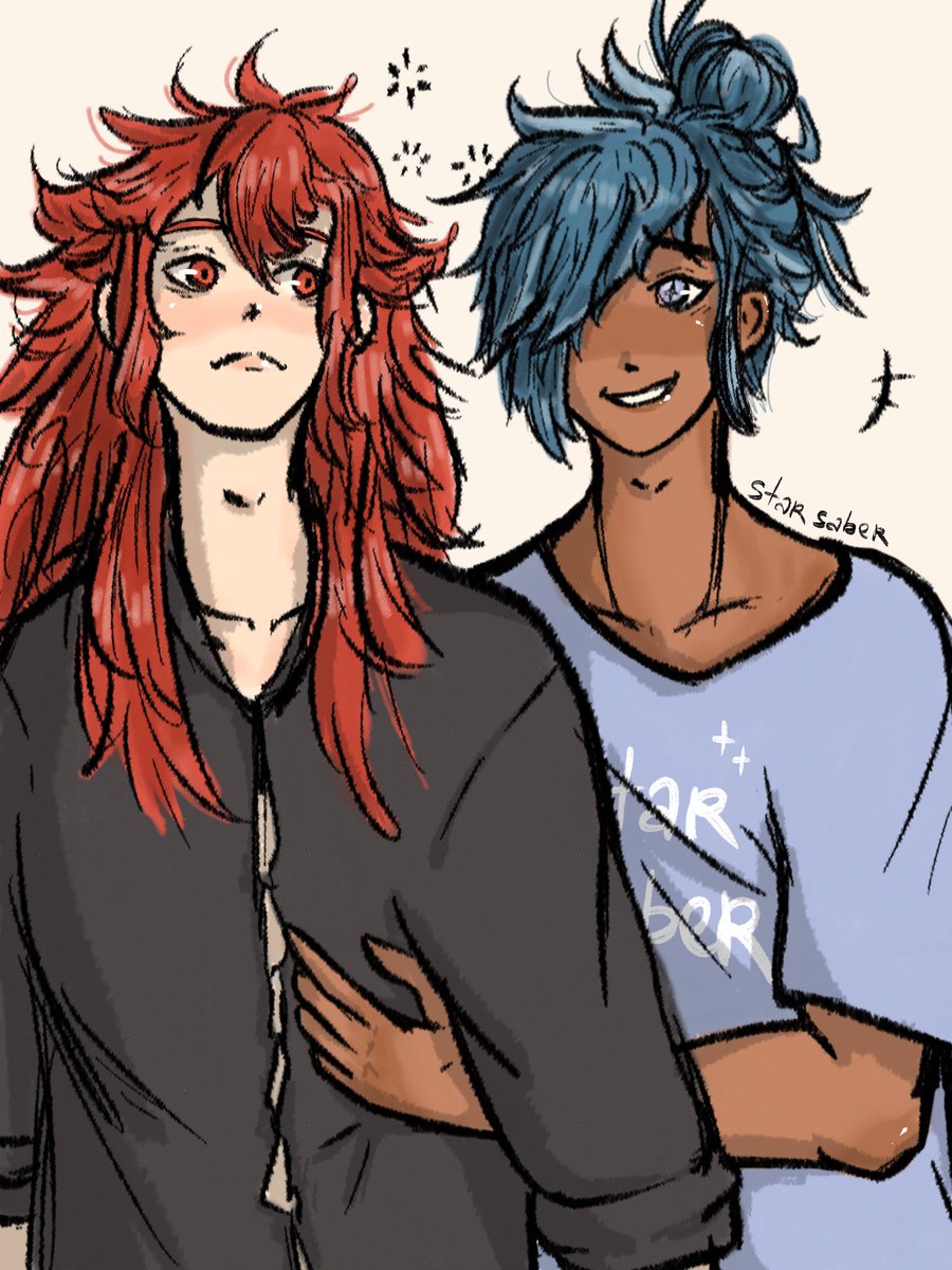 Sleepyheads~ 
#genshinimpact #Kaeya #Diluc #kaeluc